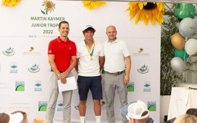 Jugendspieler Moritz Welker glänzt beim Jugendturnier im Golfclub Wörthsee