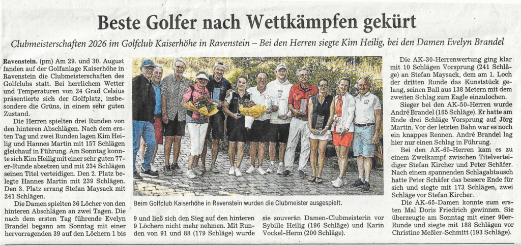 Clubmeisterschaft